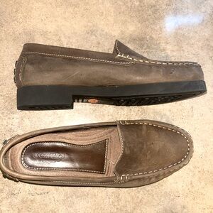 Azaleia Shoes - Brown Leather Loafers w/Non-Skid Rubber Soles
